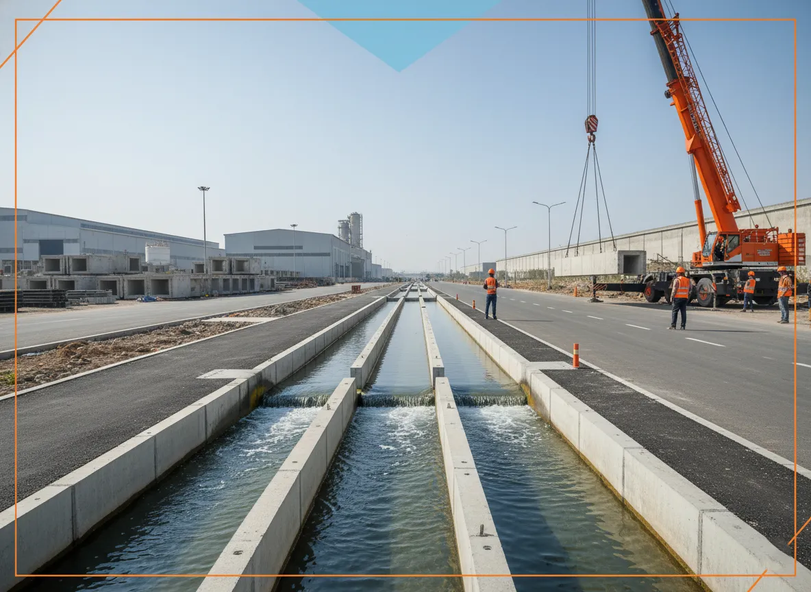 U Drain Manufacturer in Chennai by Triranga Infra